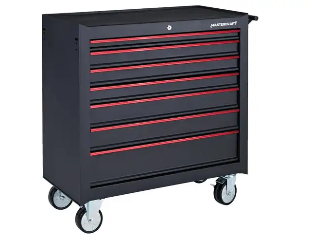 Brand New Mastercraft Rolling Tool Storage Cabinet For Sale