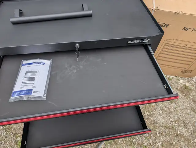 Brand New Mastercraft Rolling Tool Storage Cabinet For Sale - Photo 6