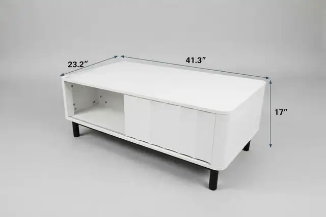Brand New 2-door Coffee Table with Storage $ 99 - Photo 2