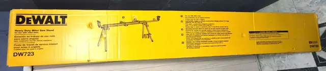 FACTORY SEALED DEWALT DW723 MITER SAW STAND  ORIGINAL HEAVY-DUTY - Photo 3