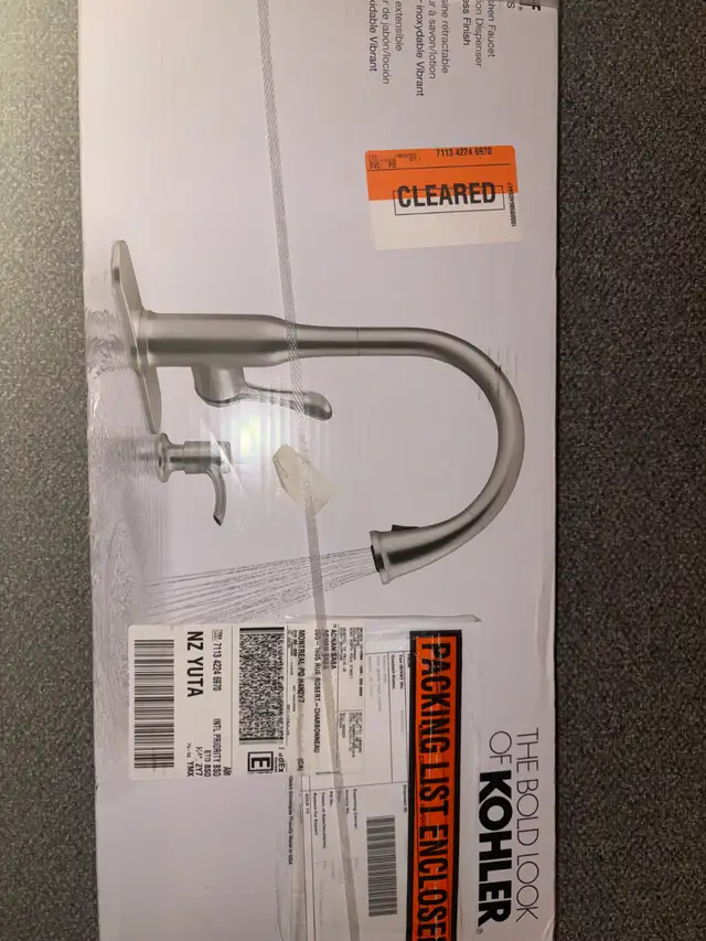 Robinet Kohler Goose neck