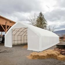 Abri de rangement robuste en PVC 20x40