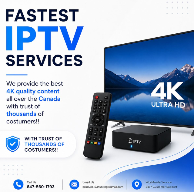 Gold 4k I.P.T.V Subscription for all devices