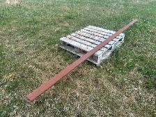Flat Bar Steel - 12'7'L x 4'W x 3/4' thickness