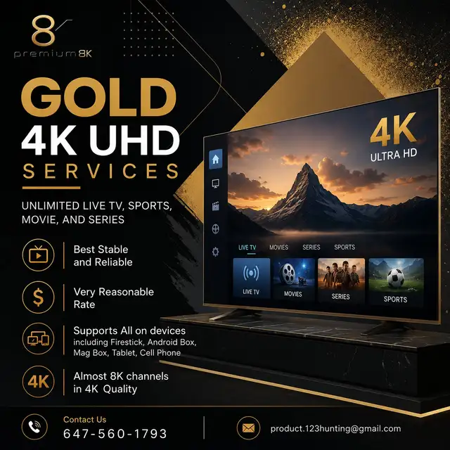 Best 4k live 8k i.p.t.v gateway - no buffers