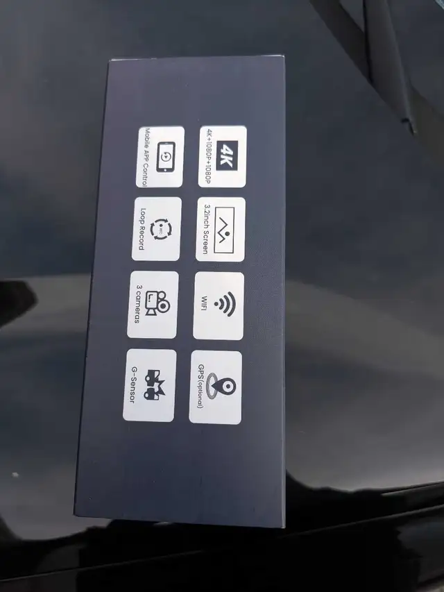 4k dashcam  installation (3 channel 128gb memory card) - Photo 3