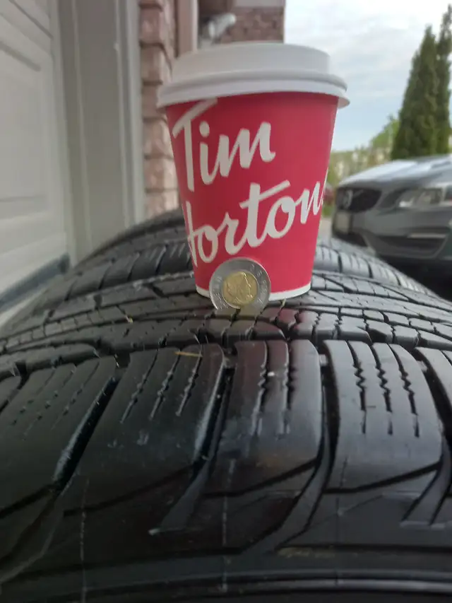 4 tires GOODYEAR 255/55/R18 all season. - Photo 3