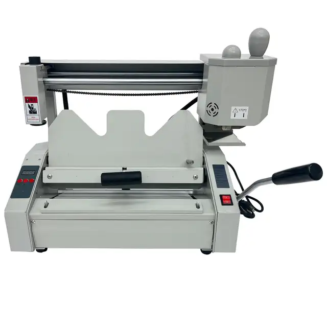 Glue Binding Hot Thermal Book Machine Binder Office 026562 - Photo 4