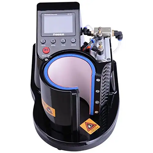 11oz Pneumatic Sublimation Mug Heat Press Machine Cup 110011 - Photo 2