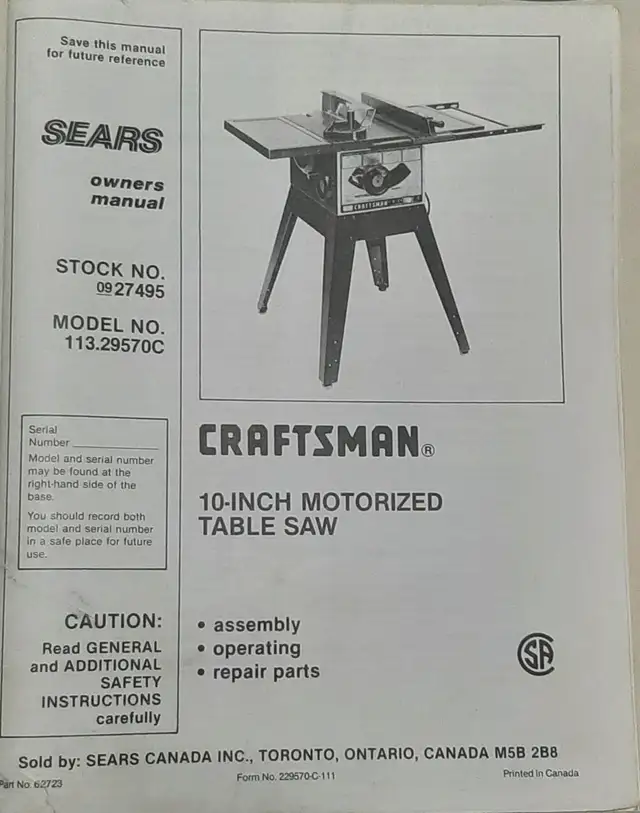 Table Saw - Photo 2