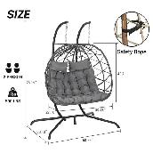 Brand New 1-Seat or 2-Seat Hanging Egg Chair From $169 to $199