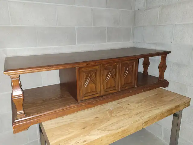 Solid wood coffee table - Photo 4