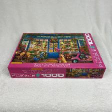 1000pc Eurographics 'Books & Coffee' Puzzle - Like New! - Photo 2