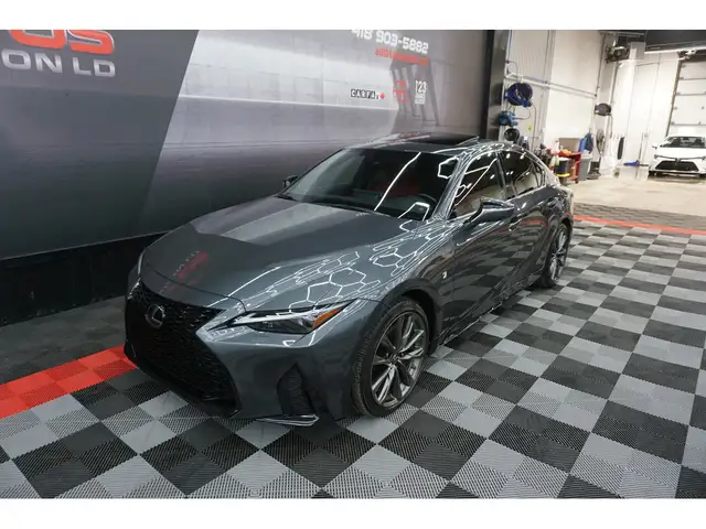 2021 Lexus IS F SPORT AWD - CUIR ROUGE - TOIT GPS NAV 29 904 KM - Photo 3