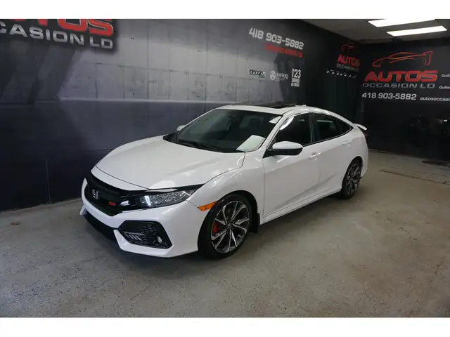 2019 Honda Civic Si Sedan SI 205 HP MANUEL SIÈGES - GPS NAV CAME - Photo 3