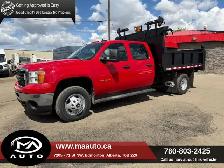 2011 GMC Sierra 3500HD Crew Cab Dump Truck – 9'4' Hydraulic Dump