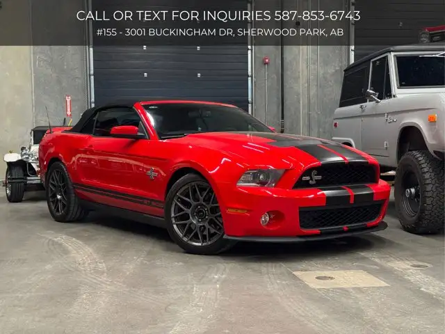 2011 Ford Mustang Shelby GT500 | 6-Speed Manual | Full Front