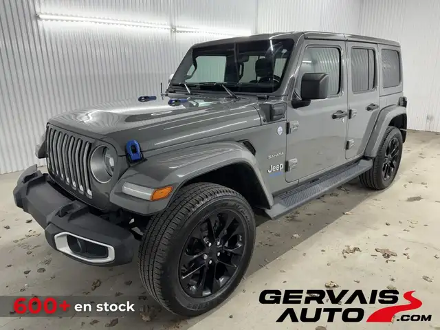 Jeep Wrangler 4xe Unlimited Sahara 4x4 2021 à vendre