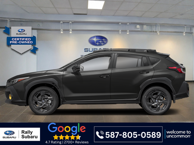 2026 Subaru Crosstrek Onyx - Certified - Sunroof