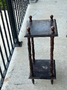 Wood Plant Stand
