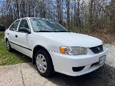 2002 Toyota Corolla- Low Kilometres