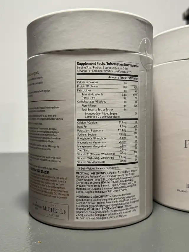 Plant Protien Powder: Toffee Coffee Flavour - Photo 3