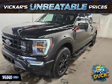 2023 Ford F-150 LARIAT Black Appear. Pkg 502A High 2.7 Ecoboost