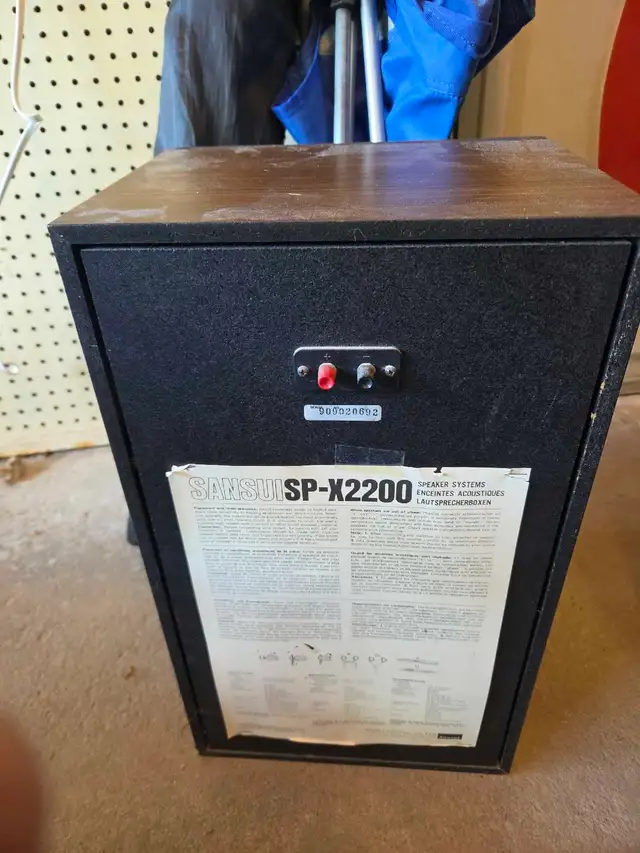 Sansui speakers