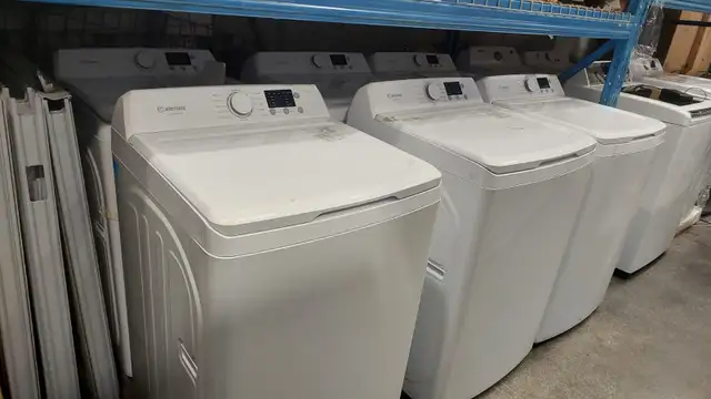 Mega sale on washer dryer set Top load Open box new.