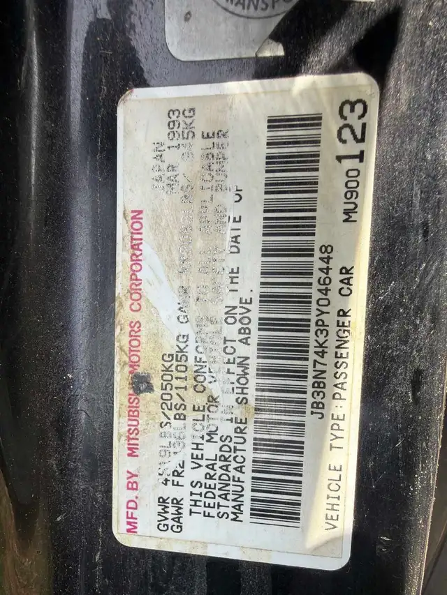 Dodge Stealth Twin Turbo Black 1993 $4000 obo. - Photo 6