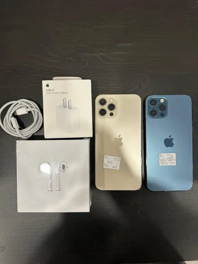 iPhone 12 Pro 128GB Airpods/Charger Set/Delivery