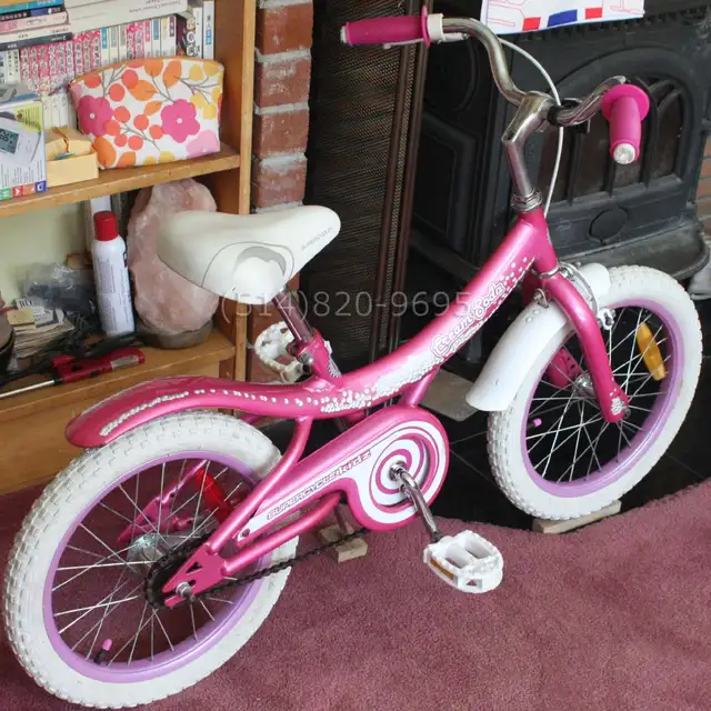 Vélo enfant 16' fille Cream Soda beach cruiser et freins à main - Photo 5