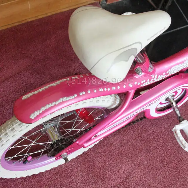 Vélo enfant 16' fille Cream Soda beach cruiser et freins à main - Photo 6