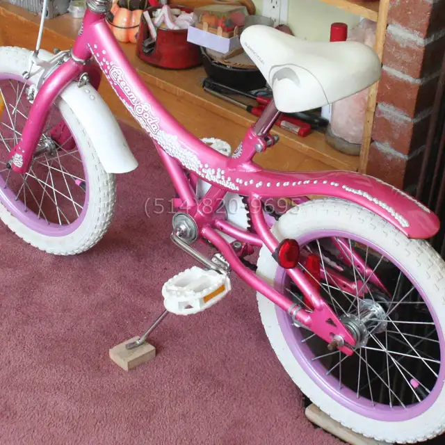 Vélo enfant 16' fille Cream Soda beach cruiser et freins à main - Photo 8