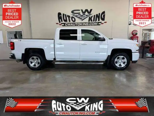 2018 Chevrolet 1500 LT-Z71 / 4x4 / Crew / Low K / Fnance