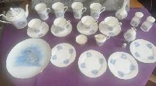 Vintage Fine Bone China - Polar Bears 26 piece set