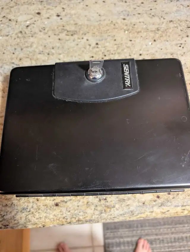 Sentry Black Keyed Safe Box - Photo 3