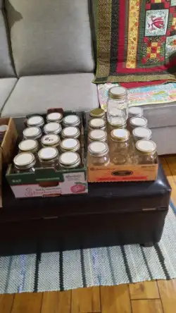 Canning jars