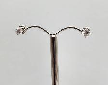 10k Gold Earrings / Hoops / Diamond Studs / Opals / Aquamarines - Photo 2
