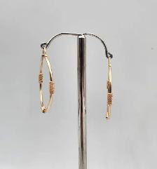 10k Gold Earrings / Hoops / Diamond Studs / Opals / Aquamarines - Photo 3