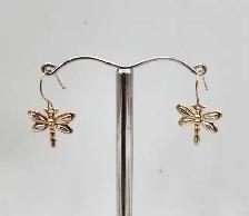 10k Gold Earrings / Hoops / Diamond Studs / Opals / Aquamarines - Photo 7