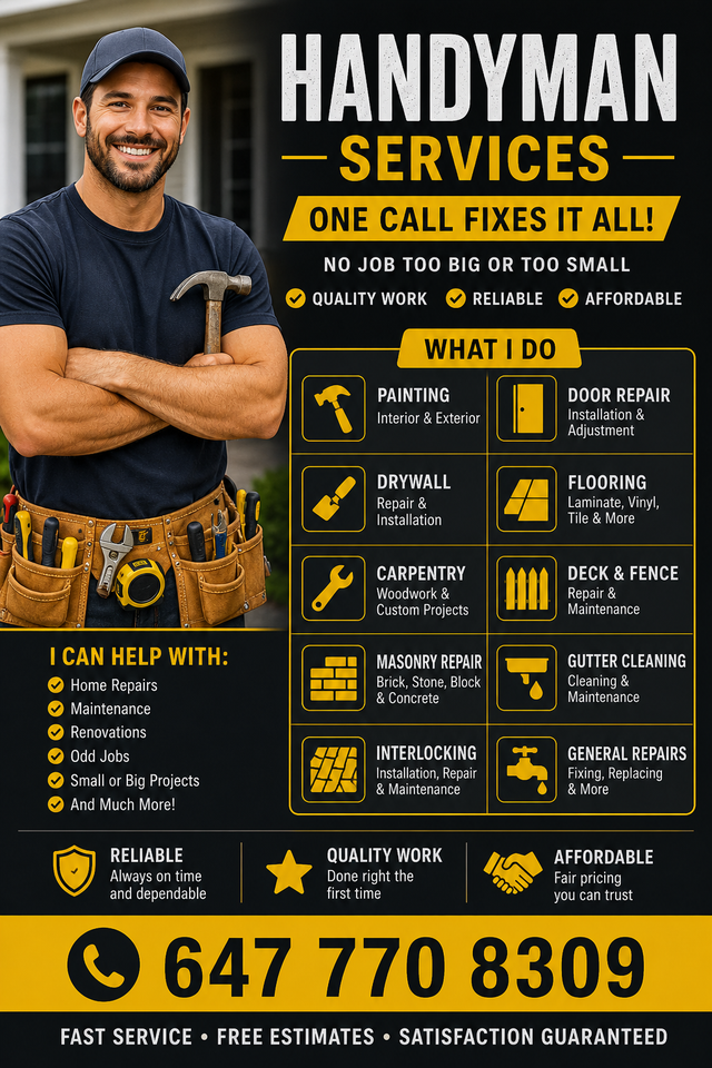 Painter & Drywall & plaster