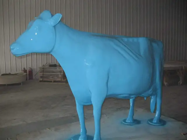 Animaux en résine grandeur nature (vache, cheval, poney) - Photo 8