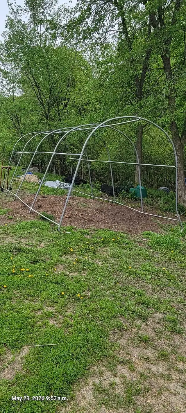 SHELTER LOGIC 10x20 Metal Shed Structure!