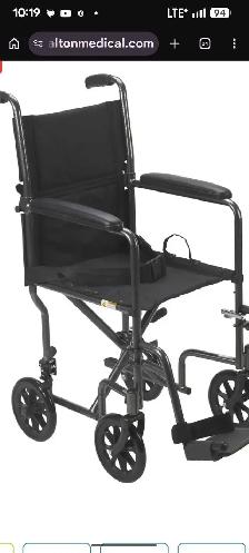 brand new 'drive' wheelchair