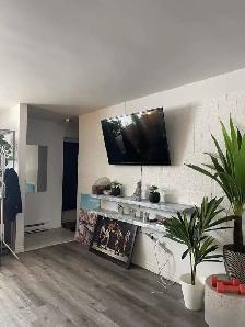 Appartement 3 et demi tres propre a louer pour $1200 par mois!
