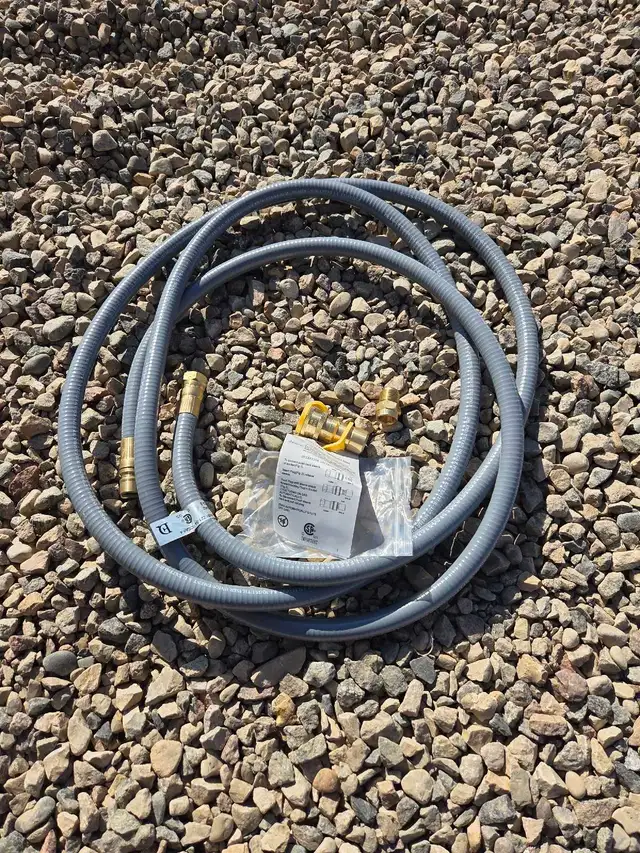 1/2' x 12ft Natural Gas Hose & Quick Coupler