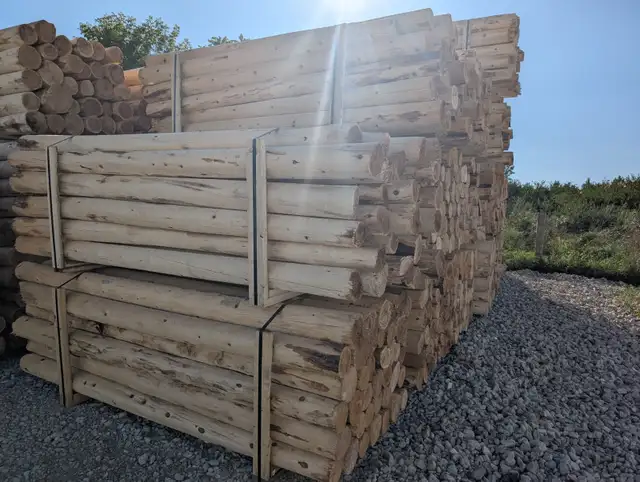 Brand new cedar posts 3-4-5-6- 8-inch. Copetown