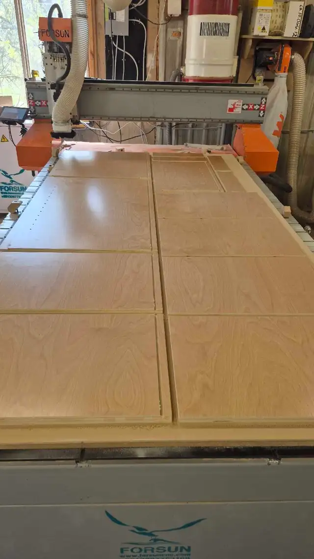 CNC Cabinet Component Cutting - Photo 3