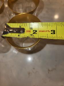 Set de 20 magnifiques verres fins vintage avec dorures - Photo 9